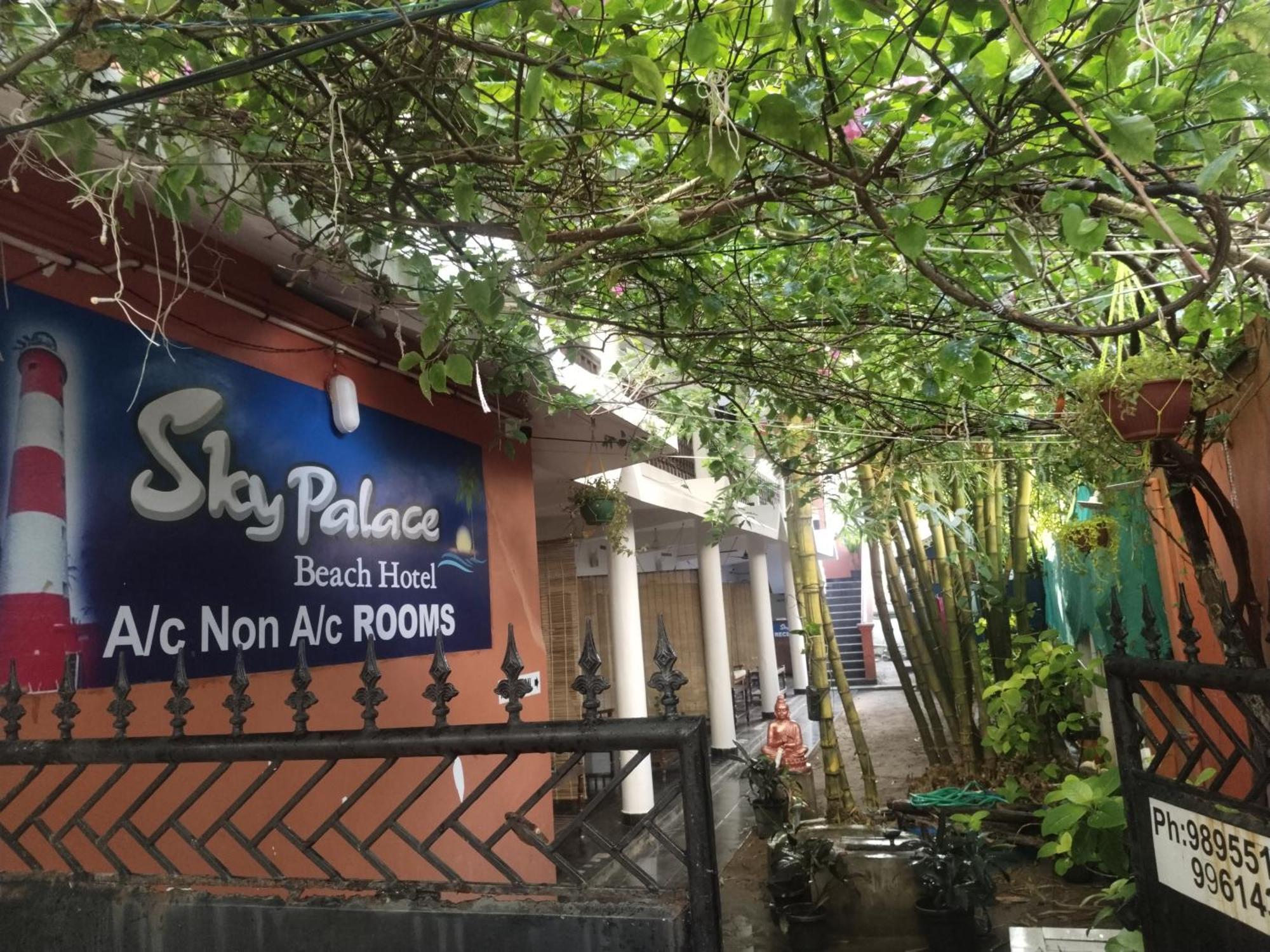 Sky Palace Beach Hotel Thiruvananthapuram Exterior foto